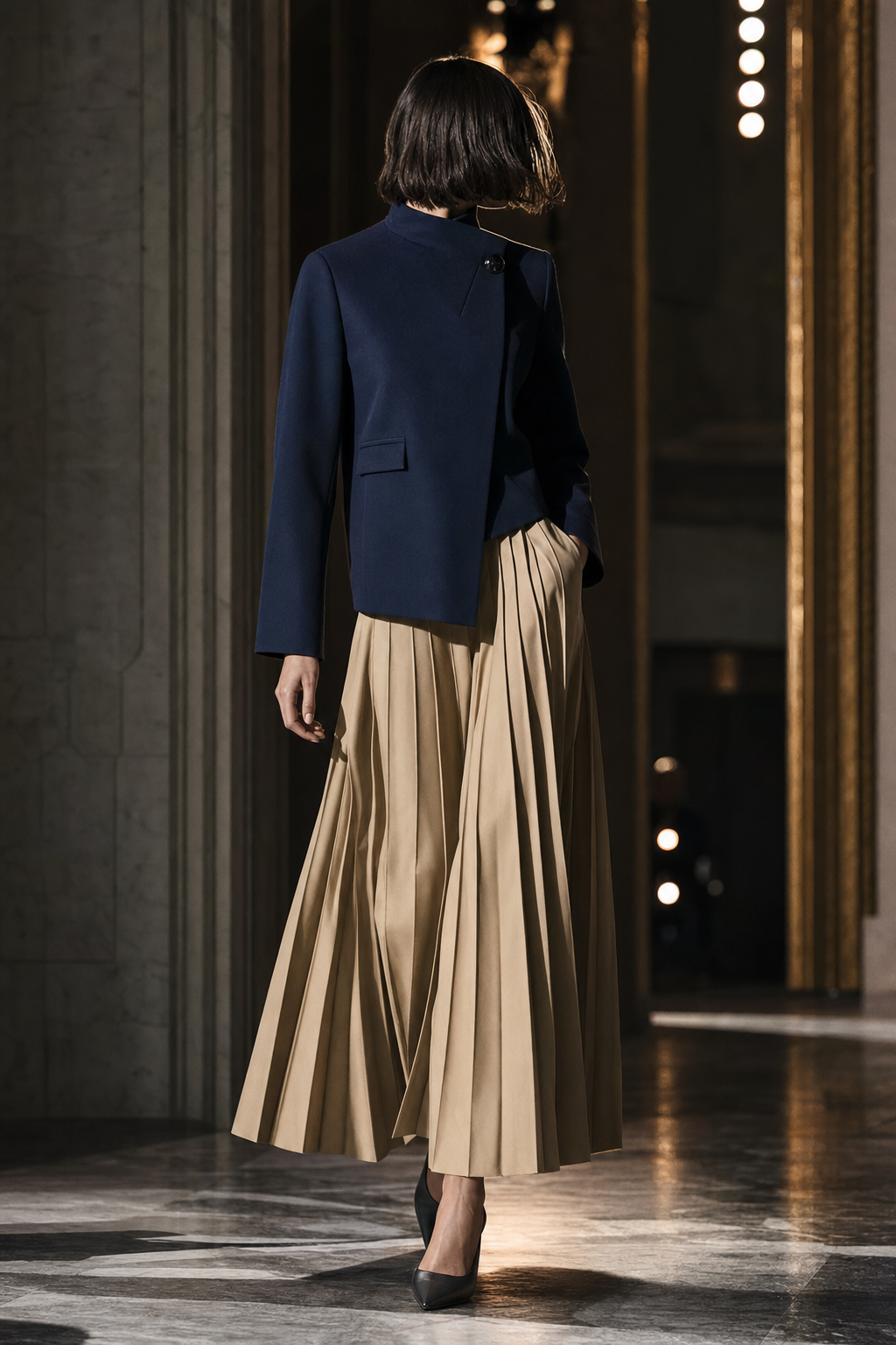 Pleat Discipline trend look